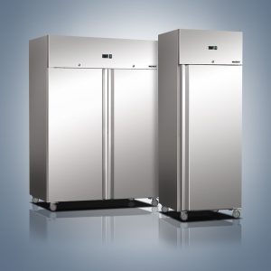 Stainless Steel Upright Refrigerators and Freezers